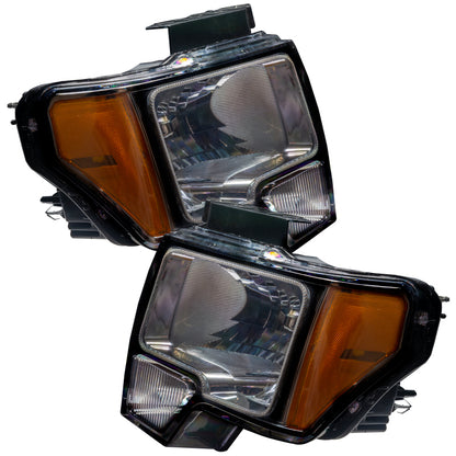 ORACLE Lighting Oracle 09-14 Ford F-150 LED HL - Black - ColorSHIFT w/ 2.0 Controller
