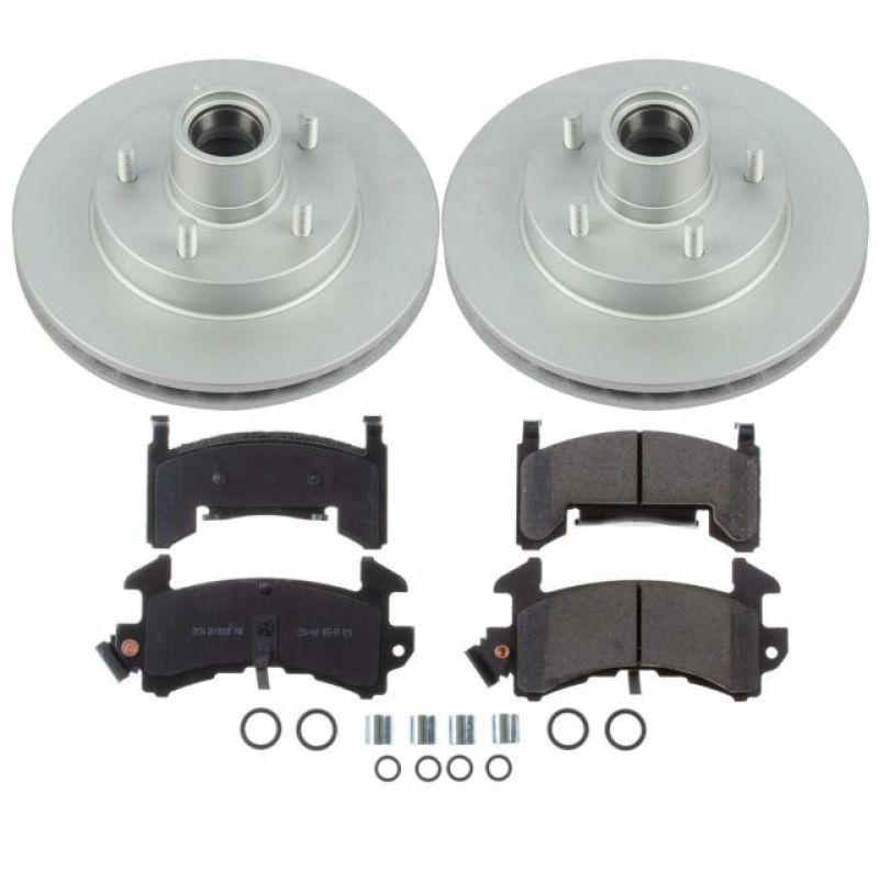 PowerStop Power Stop 95-97 Chevrolet Blazer Front Z17 Evolution Geomet Coated Brake Kit