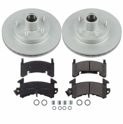 PowerStop Power Stop 95-97 Chevrolet Blazer Front Z17 Evolution Geomet Coated Brake Kit