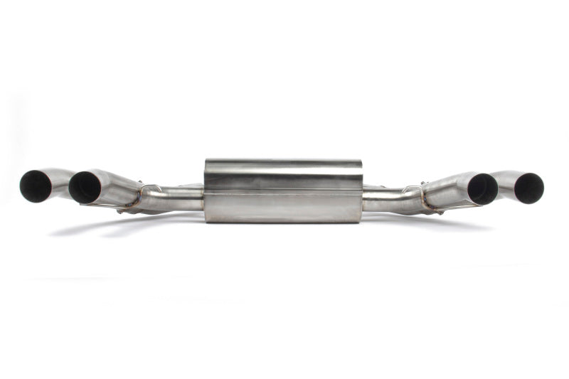 Dinan 20-25 BMW X3 M/X4 M (F97/F98) Free Flow Axleback Exhaust System - Black Tips