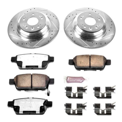 PowerStop Power Stop 09-14 Acura TL Rear Z36 Truck & Tow Brake Kit