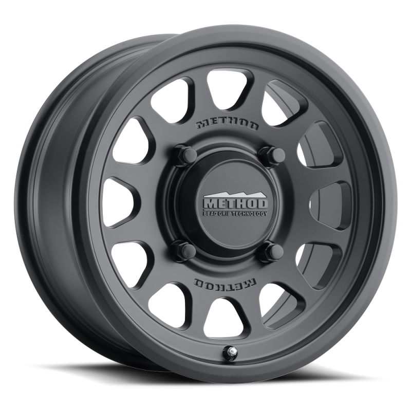 Method Wheels Method MR414 Bead Grip 15x7.0 +38mm Offset 6x139.7 BP 78.30mm CB Matte Black Wheel