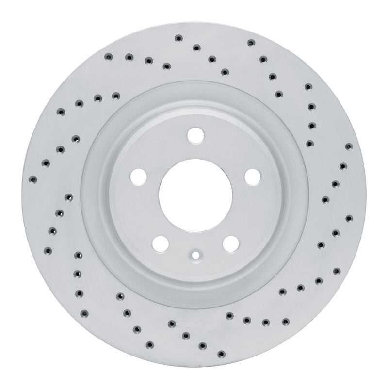 DFC 08-25 Audi S5 Rear Right Drilled Geoperformance Rotor
