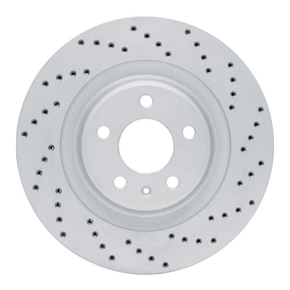 DFC 08-25 Audi S5 Rear Right Drilled Geoperformance Rotor