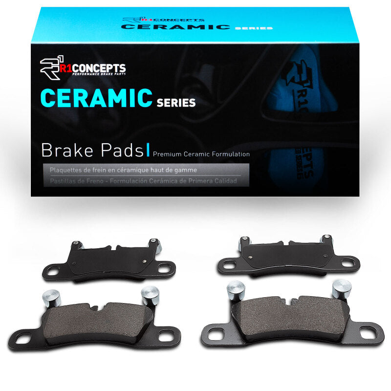 R1 Concepts R1 12-26 Porsche Cayenne Rear Ceramic Brake Pads
