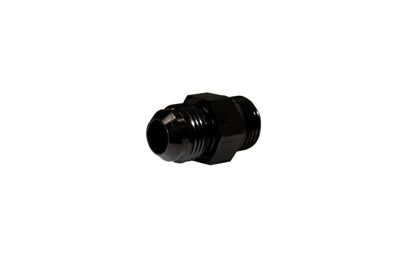 Fleece Performance Universal -10 to 7/8in-14 Straight Male Black w/ O-Ring