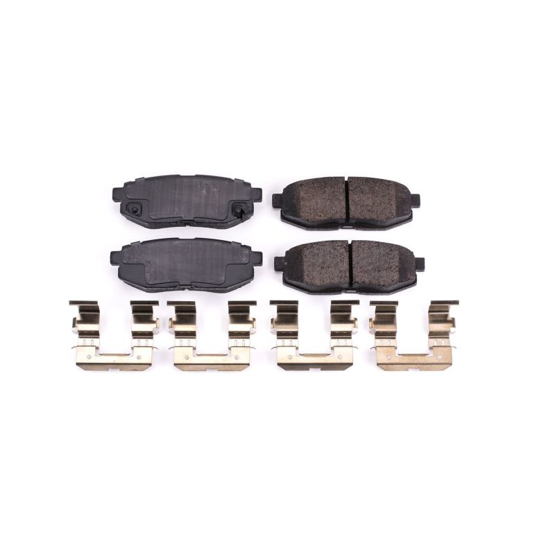 PowerStop Power Stop 13-16 Scion FR-S Rear Z17 Evolution Ceramic Brake Pads w/Hardware
