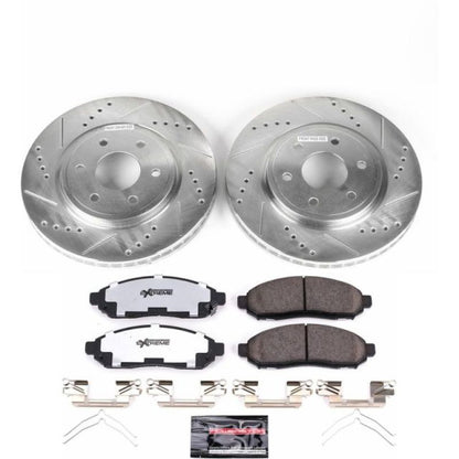 PowerStop Power Stop 05-18 Nissan Frontier Front Z36 Truck & Tow Brake Kit