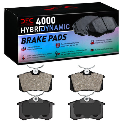 DFC 85-26 Volkswagen Tera (Mexico) Rear 4000 Hybridynamic Brake Pads