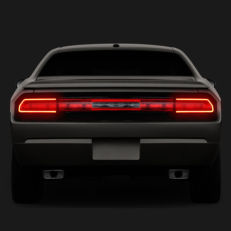 ORACLE Lighting Oracle Dodge Challenger 08-14 LED Waterproof Afterburner Kit - Red