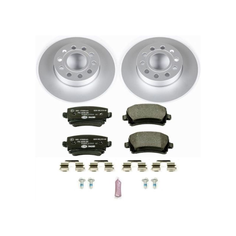 PowerStop Power Stop 2008 Audi A3 Rear Euro-Stop Brake Kit