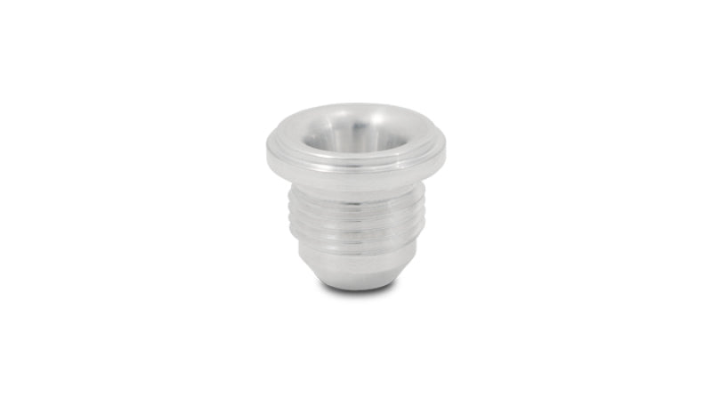Vibrant -12 AN Male Weld Bung (1-3/8in Flange OD) - Aluminum
