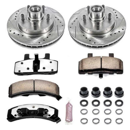 PowerStop Power Stop 95-99 Chevrolet C1500 Front Z36 Truck & Tow Brake Kit