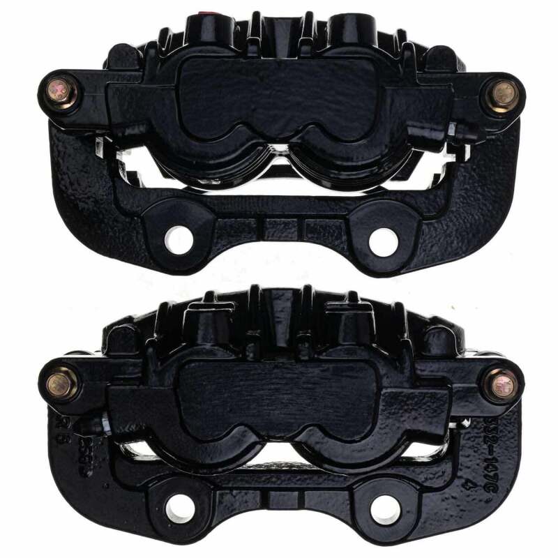 PowerStop Power Stop 02-06 Cadillac Escalade Rear Black Caliper - Pair w/Bracket