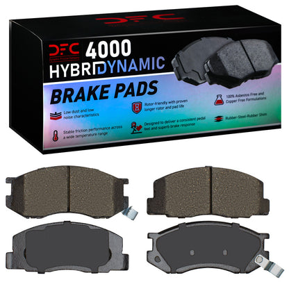 DFC 84-89 Toyota Van Wagon Front 4000 Hybridynamic Brake Pads