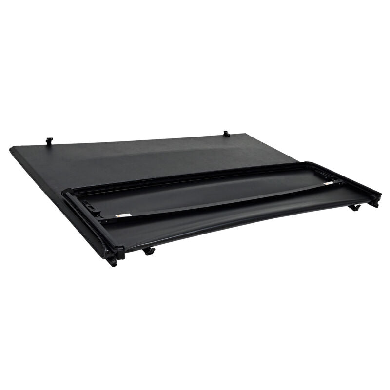 Westin 99-16 Ford F-250/350 Super Duty 6.75ft. Bed Soft Tri-Fold Tonneau Cover - Black