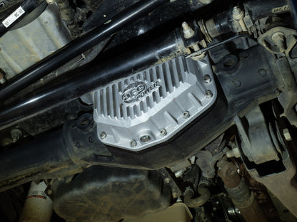 aFe POWER Street Series Front Diff Cover Raw w/ Machined Fins Ford F-250/350 23-26(Dana M235)