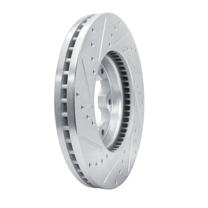 R1 Concepts R1 20-25 Ford Transit-150 Front Left Drilled & Slotted Silver Brake Rotor