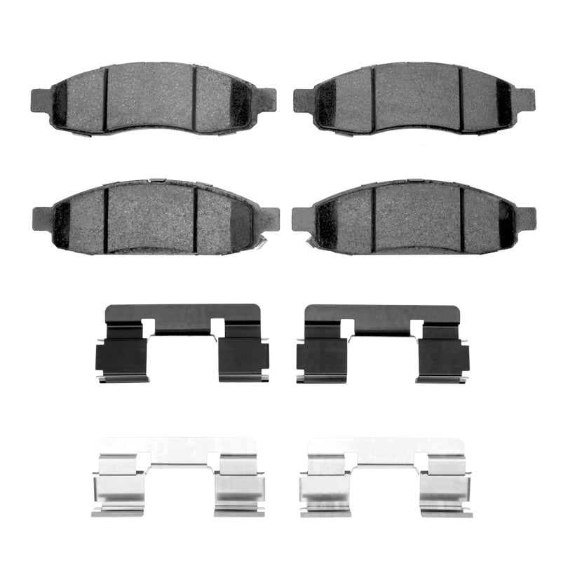 R1 Concepts R1 04-07 Infiniti QX56 Front Ceramic Brake Pads & Hardware Kit