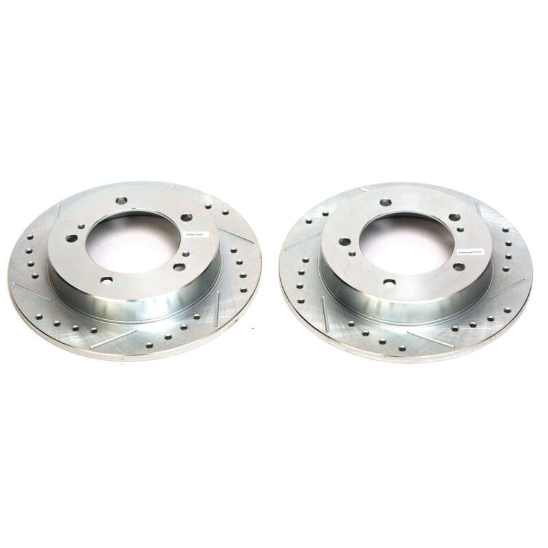 PowerStop Power Stop 1998 Chevrolet Tracker Front Evolution Drilled & Slotted Rotors - Pair