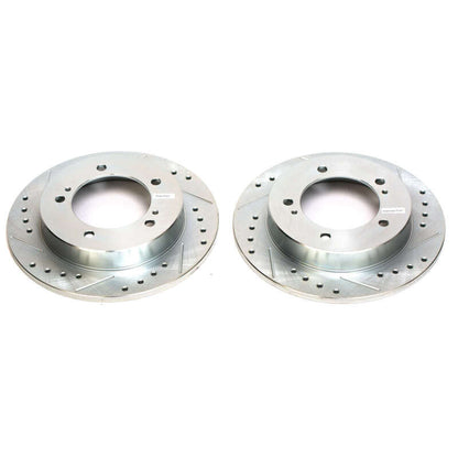 PowerStop Power Stop 1998 Chevrolet Tracker Front Evolution Drilled & Slotted Rotors - Pair