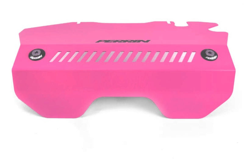 Perrin Performance PERRIN 15-21 Subaru WRX Engine Cover Kit (Intercooler & Pulley Covers Incl.) - Hyper Pink