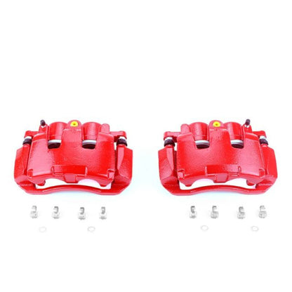 PowerStop Power Stop 07-09 Chrysler Aspen Front Red Calipers w/Brackets - Pair