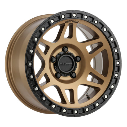Method Wheels Method MR312 17x8.5 0mm Offset 5x5 71.5mm CB Method Bronze/Black Street Loc Wheel