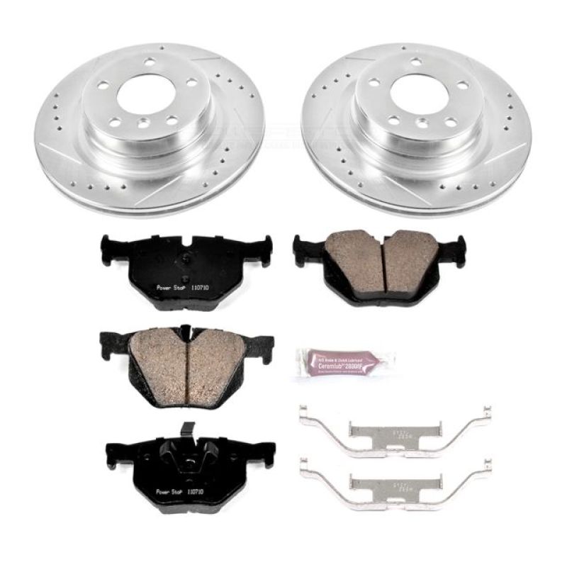 PowerStop Power Stop 11-13 BMW 335i Rear Z23 Evolution Sport Brake Kit