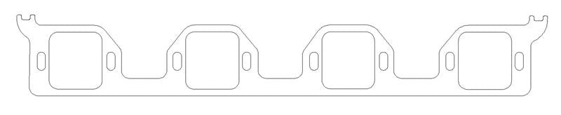 Cometic Gasket Cometic Chrysler Gen-2 Hemi .047in Fiber Intake Manifold Gasket Set-1.856in x 2.009in Rectangle Port