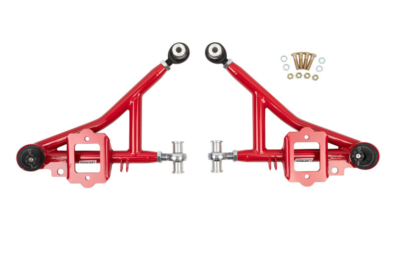 UMI Performance 93-02 GM F-Body Front Adjustable Lower A-Arms - Drag - CrMo