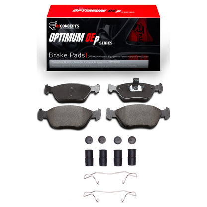 R1 Concepts R1 98-04 Volvo V70 Front Optimum OE Pads & Hardware Kit