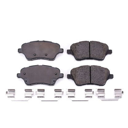 PowerStop Power Stop 14-19 Ford Fiesta Front Z17 Evolution Ceramic Brake Pads w/Hardware