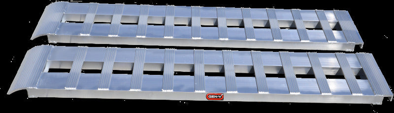 GEN-Y Hitch Gen-Y Heavy-Duty 7ft Aluminum Loading Ramps 14in x 84in 3K Capacity Per Ramp - Pair