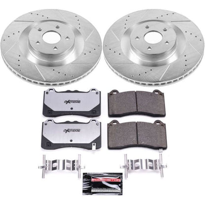 PowerStop Power Stop 16-18 Ford Focus Front Z26 Street Warrior Brake Kit