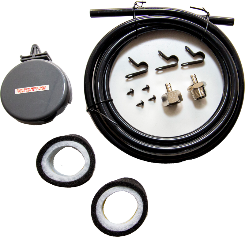 Kleinn Air Horns Kleinn 3/8In Snorkel Kit w/ Air Filter/ Spare Elements/ / Snorkel Tubing