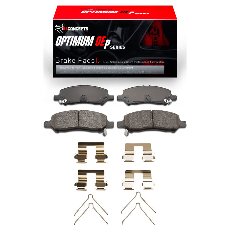 R1 Concepts R1 13-16 Dodge Dart Rear Optimum OE Pads & Hardware Kit