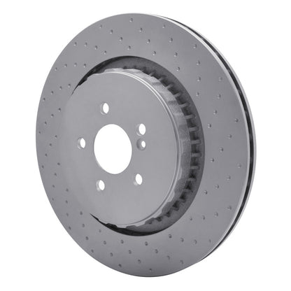 DFC 07-14 Mercedes-Benz S63 AMG Rear Hi-Carbon Alloy Geomet Coated Rotor - Dimpled