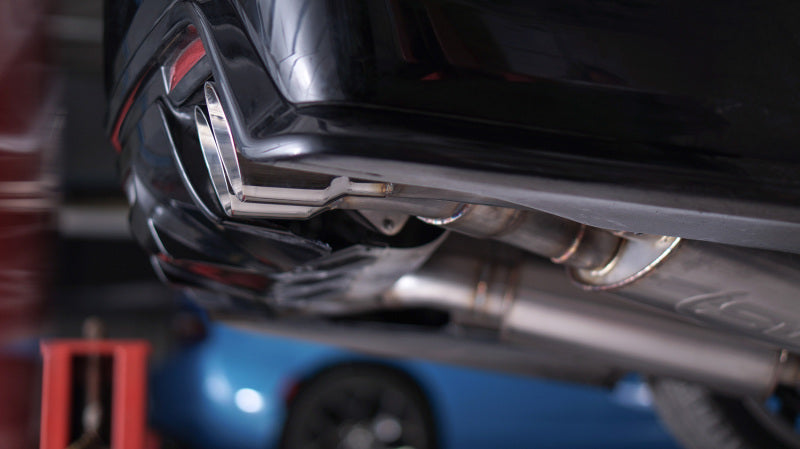 Stainless Works 2016-18 Cadillac CTS-V Sedan Axle Back System Dual-Mode Turbo Mufflers 4in Tips