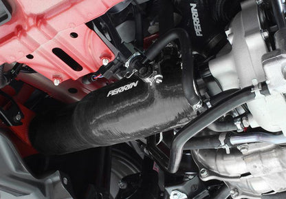 Perrin Performance PERRIN 15-21 Subaru WRX / 14-18 Forester XT Turbo Inlet Hose 3in. w/ Turbo Adapter Flange - Black