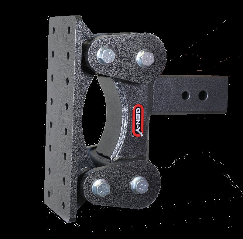GEN-Y Hitch Gen-Y The Boss Torsion-Flex Pintle Plate 3in Shank 6.5in Drop 2.4K TW 21K Hitch
