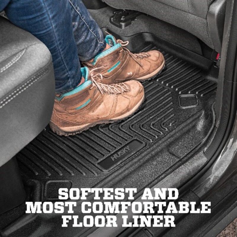 Husky Liners 19-24 Jeep Wrangler JL/JLU X-Act Contour Black Front Floor Liners