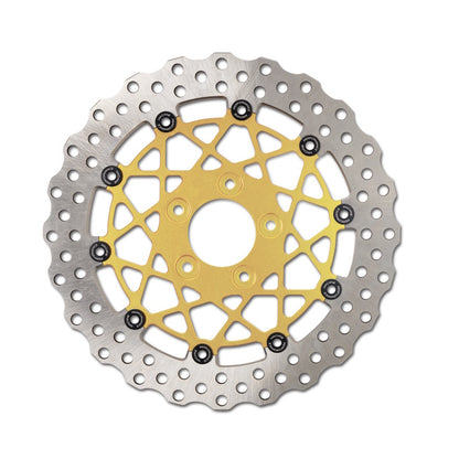 Performance Machine Disc/Carr Speedstar 11.5in x .20 FF No O/S Front - Gold Ano