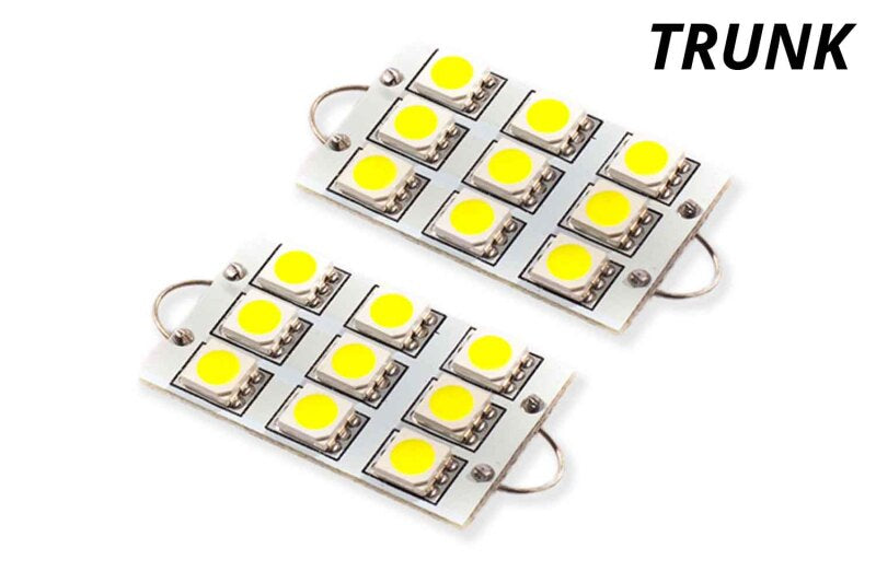 Diode Dynamics 44mm SML9 LED Bulb - Cool - White (Pair)