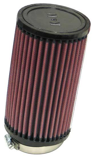 K&N Engineering K&N Filter Universal Rubber Filter 10 Degree Flange Angle 4in OD x 2.75in Flange ID x 7in H