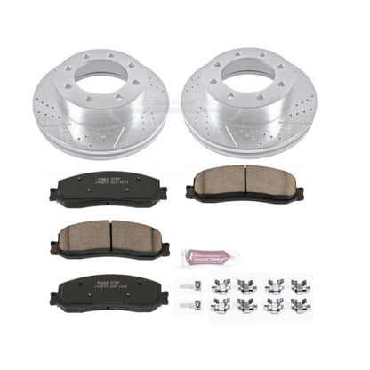 PowerStop Power Stop 2012 Ford F-350 Super Duty Front Z23 Evolution Brake Kit