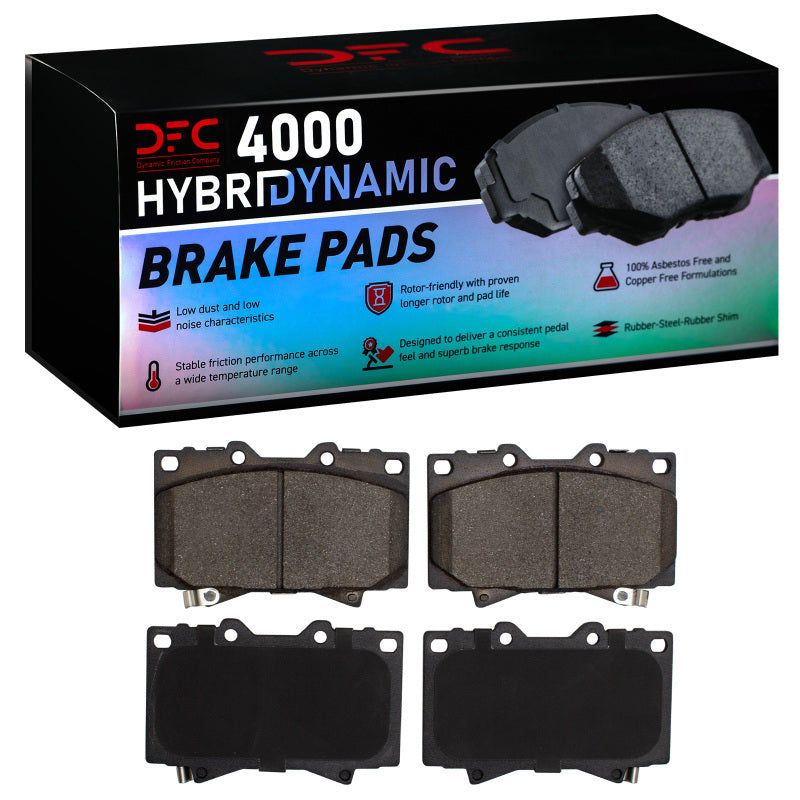 DFC 98-07 Toyota Land Cruiser Front 4000 Hybridynamic Brake Pads