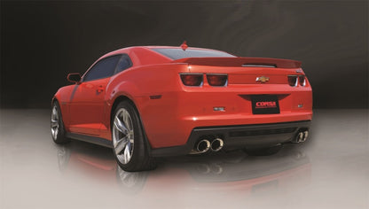 CORSA Performance Corsa 2012-2015 Chevrolet Camaro Coupe ZL1 6.2L V8 Polished Sport Cat-Back + XO Exhaust
