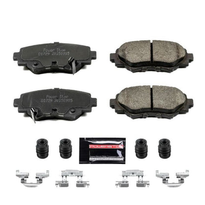 PowerStop Power Stop 14-16 Mazda 3 Rear Z23 Evolution Sport Brake Pads w/Hardware