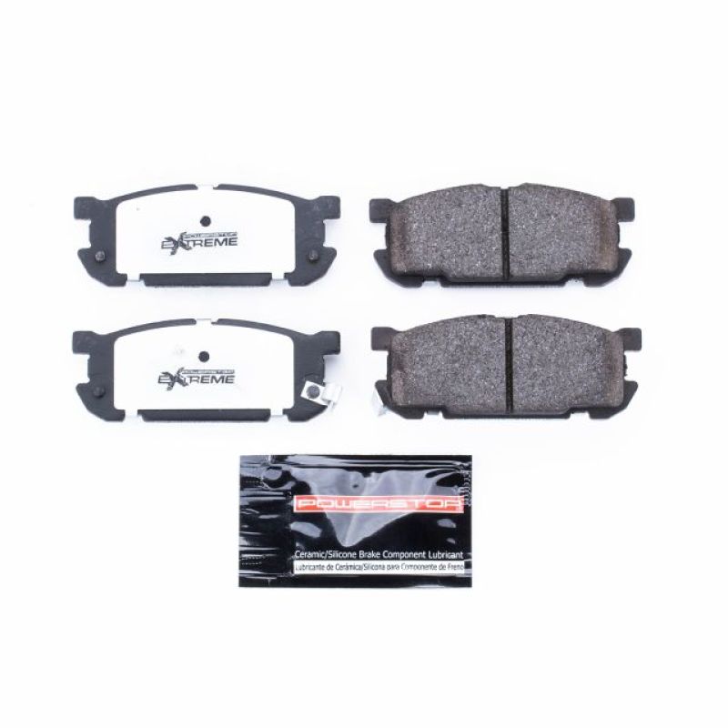 PowerStop Power Stop 01-05 Mazda Miata Rear Z26 Extreme Street Brake Pads w/Hardware